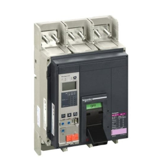 Schneider Electric Compact circuit breaker ComPact NS1000H, 70 kA at 415 VAC, Micrologic 2.0 E trip unit, 1000 A, fixed,3 poles 3d - 34409