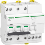 Schneider Electric Acti9 Acti9 iDD40N - RCBO - 3P+N - 25 A - C Curve - 6000A/10kA - 300mA - type AC - A9DA7725
