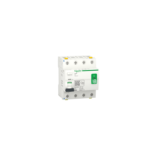 Schneider Electric Acti 9 Acti9 iID - Residual Current Circuit Breaker - 4P - 40A - 300mA - S - B-SI type - A9Z65440