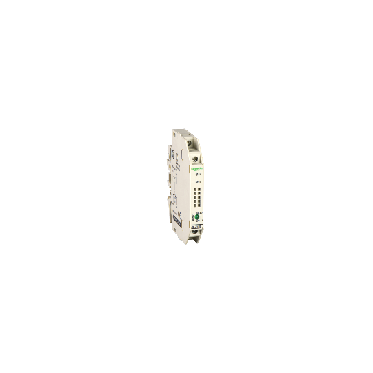 Schneider Electric SCHNEIDER borna interface entrada - 9,5 mm - electromecánico - 24 V CC - 1 NC - ABR2E112B