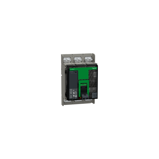 Schneider Electric SCHNEIDER Circuit breaker, ComPacT NS800N, 50kA at 415VAC, 4P, fixed, manually operated, MicroLogic 2.0 control unit, 800A - C080N420FM