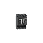 Schneider Electric ComPacT nouvelle génération circuit breaker basic frame, ComPacT NSX100S DC, 100 kA at 750 VDC, 100 A, without trip unit, 3 poles - C10S3D