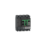 Schneider Electric ComPacT nouvelle génération circuit breaker ComPacT NSX250R, 200 kA at 415 VAC, MicroLogic 6.2 E trip unit 160 A, 4 poles 4d - C25R46E160