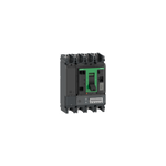Schneider Electric ComPacT nouvelle génération circuit breaker ComPacT NSX400R, 200 kA at 415 VAC, MicroLogic 6.3 E trip unit 400 A, 4 poles 4d - C40R46E400