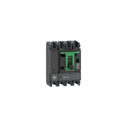Schneider Electric ComPacT nouvelle génération circuit breaker ComPacT NSX630HB1, 75 kA at 690 VAC, MicroLogic 2.3 trip unit 630 A, 4 poles 4d - C63V42D630