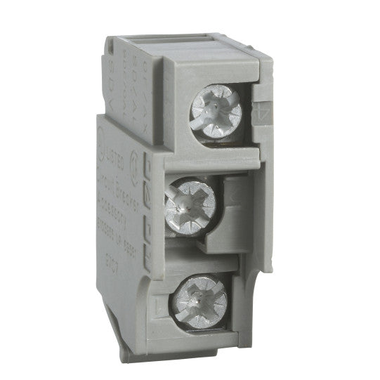 Schneider Electric TeSys Auxiliary contact block, TeSys GV5 - GV6 - GV7, 1 C/O standard - GV7AE11