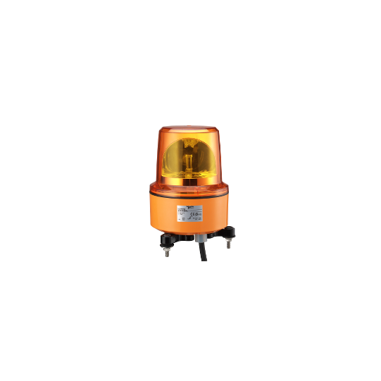 Schneider Electric SCHNEIDER 130mm Rotating Mirror Orange 230VAC IP67 - XVR13M05L