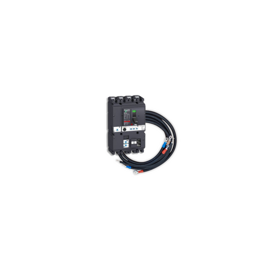 Schneider Electric SCHNEIDER AGCP : NSX400F 2.3AB Vigi differential circuit breaker + straps + terminal covers