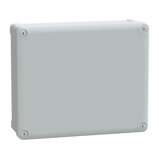 Schneider Electric Thalassa ABS box IP66 IK07 RAL7035 Int.H275W225D80 Ext.H291W241D88 Opaque cover H20 - NSYTBS29248