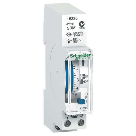 Schneider Electric Acti 9 Acti 9 - IH - mechanical time switch - 24 h - without memory - 15335