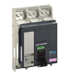 Schneider Electric Compact circuit breaker ComPact NS1000L, 150 kA at 415 VAC, Micrologic 2.0 trip unit, 1000 A, fixed, 3 poles 3d - 33474
