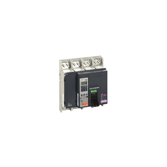 Schneider Electric Compact circuit breaker ComPact NS1600H, 70 kA at 415 VAC, Micrologic 2.0 E trip unit, 1600 A, fixed,4 poles 4d - 34419