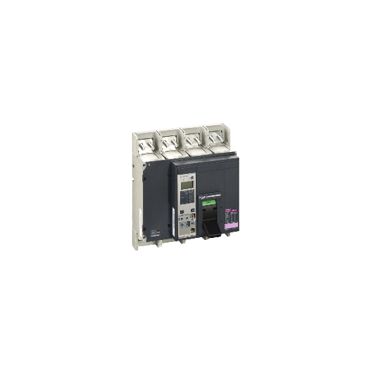 Schneider Electric Compact circuit breaker ComPact NS1600H, 70 kA at 415 VAC, Micrologic 5.0 E trip unit, 1600 A, fixed,4 poles 4d - 34439