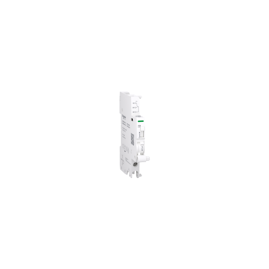 Schneider Electric Acti9 Auxiliary contact, Acti9 A9A, iSD, 1 C/O, 2mA to 100mA, 24VAC to 250VAC, 24VDC to 220VDC, bottom connection - A9A26917