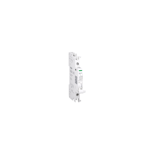 Schneider Electric Acti 9 Auxiliary contact, Acti9 A9A, iSD+OF, 2 C/O, 2mA to 100mA, 24VAC to 250VAC, 24VDC to 220VDC, top and bottom connection - A9A26919
