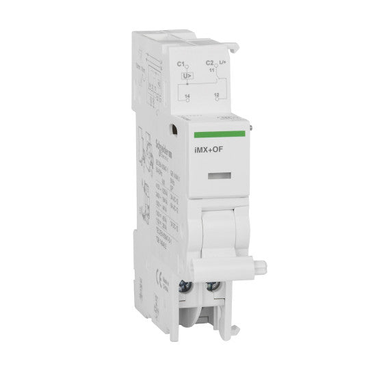 Schneider Electric Acti 9 Acti9, iMX+OF triggered by voltage emission + auxiliary contact 100-415VAC 110-130VDC - A9A26946