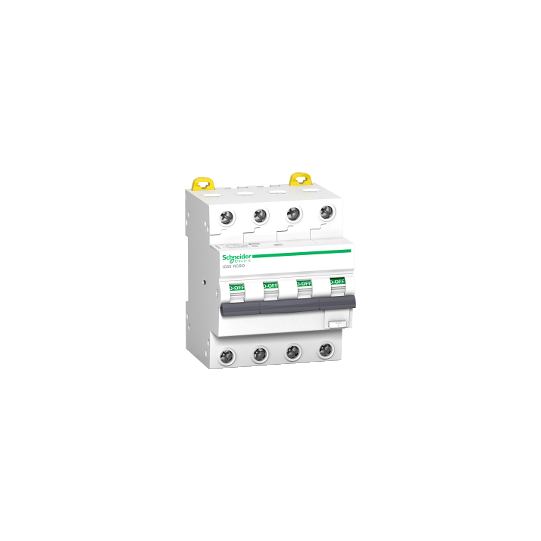 Schneider Electric Acti 9 Acti9 iC60 RCBO - 4P - 20 A - C Curve - 6000A/6kA - 30 mA - A type - A9D67420