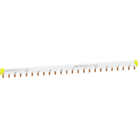 Schneider Electric Acti 9 Acti9 - comb busbar - 1L+N - 18 mm pitch - 24 modules - 100 A - A9XPH224