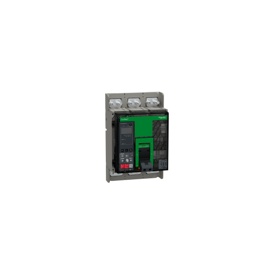 Schneider Electric SCHNEIDER Circuit breaker, ComPacT NS800N, 50kA at 415VAC, 4P, fixed, manually operated, MicroLogic 2.0E control unit, 800A - C080N42EFM