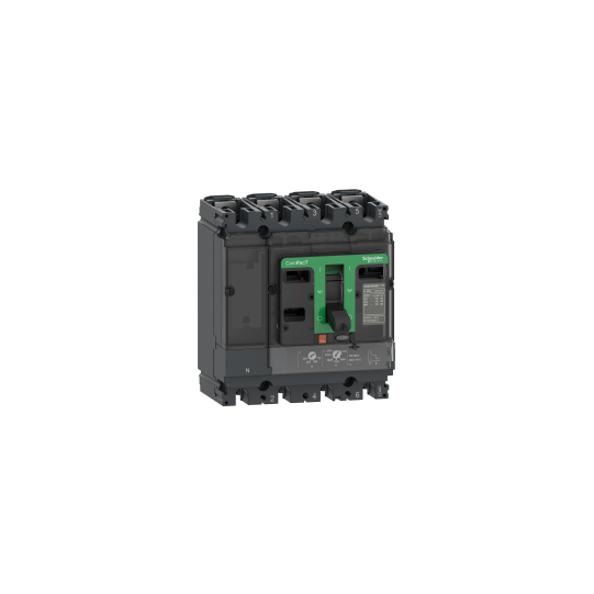 Schneider Electric ComPacT nouvelle génération Circuit breaker, ComPacT NSX100F, 36kA/415VAC, 4 poles 3D (neutral not protected), TMD trip unit 40A - C10F6TM040