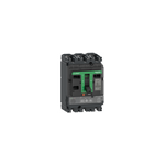 Schneider Electric ComPacT nouvelle génération circuit breaker ComPacT NSX100R, 200 kA at 415 VAC, MicroLogic 2.2 M trip unit 50 A, 3 poles 3d - C10R32M050