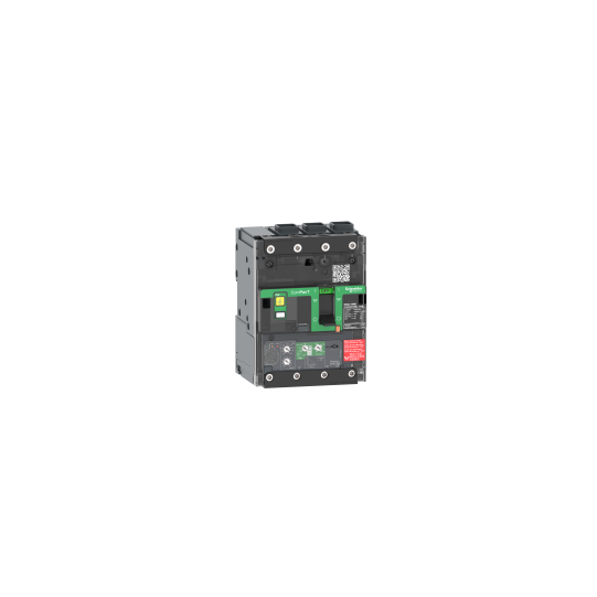 Schneider Electric ComPacT nouvelle génération circuit breaker ComPacT NSXm N (50 kA at 415 VAC), 3P 3d, 160 A rating Micrologic 4.1 trip unit, EverLink connectors - C12N34V160L