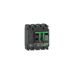 Schneider Electric ComPacT nouvelle génération Circuit breaker, ComPacT NSX160B, 25kA/415VAC, 4 poles, MicroLogic Vigi 4.2-AB trip unit 160A - C16B44B160