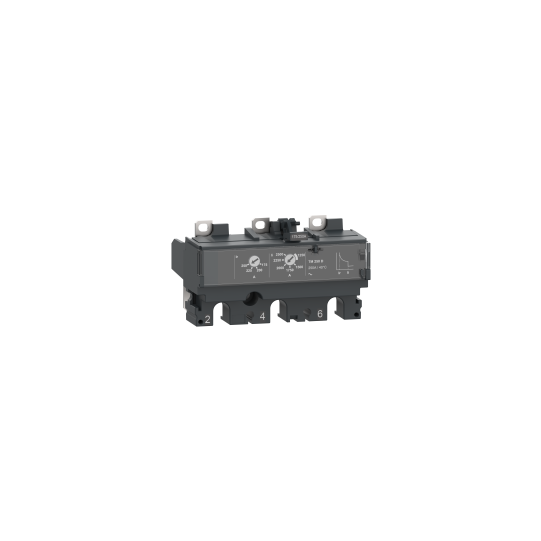 Schneider Electric ComPacT nouvelle génération trip unit TM160D for ComPacT NSX 160/250 circuit breakers, thermal magnetic, rating 160 A, 3 poles 3d - C253TM160
