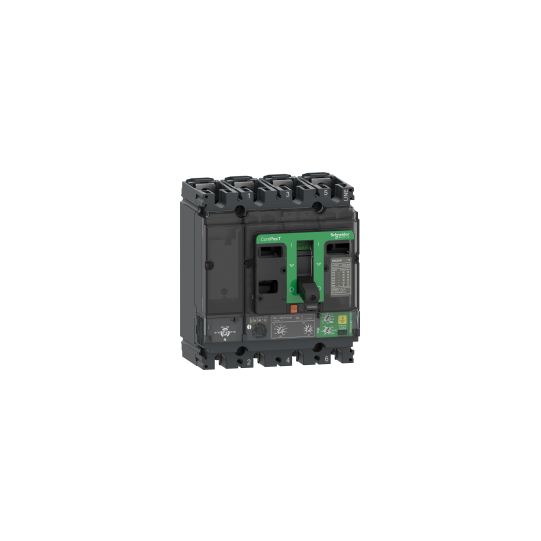 Schneider Electric ComPacT nouvelle génération Circuit breaker, ComPacT NSX250B, 25kA/415VAC, 4 poles, MicroLogic Vigi 4.2-AB trip unit 240A - C25B44B240