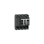 Schneider Electric ComPacT nouvelle génération circuit breaker basic frame, ComPacT NSX250S DC, 100 kA at 750 VDC, 250 A, without trip unit, 4 poles - C25S4D