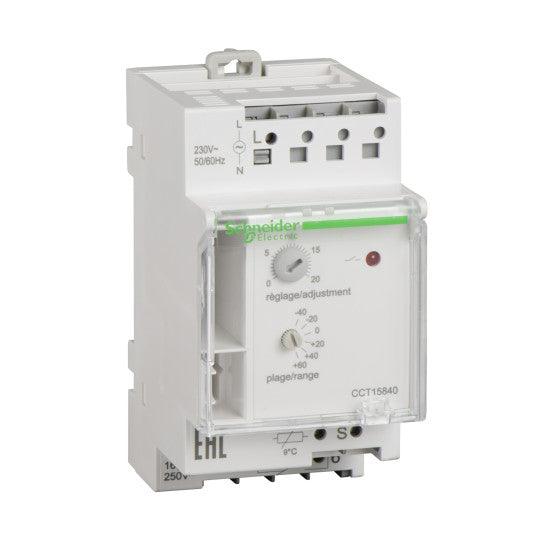 Schneider Electric Acti 9 Acti 9 - TH7 - thermostat - 1 zone - -40 °C to +80 °C - CCT15840