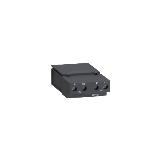 Schneider Electric TeSys auxiliary contacts LUF - 2NC - LUFN02