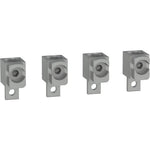Schneider Electric Compact aluminium bare cable connectors, ComPact NSX, for 1 cable 120 mm² to 240 mm², 250 A, set of 4 parts - LV429245