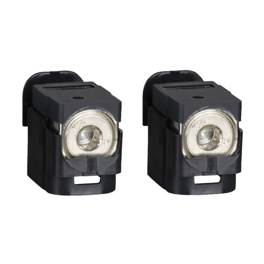 Schneider Electric SCHNEIDER aluminium bare cable connectors, ComPact NSX, for 1 cable 120 mm² to 185 mm², 250 A, set of 2 parts - LV429247