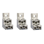 Schneider Electric SCHNEIDER aluminium bare cable connectors, ComPact NSX, for 6 cables 1.5 mm² to 35 mm², 250 A, set of 3 parts - LV429248