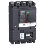 Schneider Electric Compact circuit breaker VigiComPact NSX100B, 25 kA at 415 VAC, TM-D trip unit 100 A, add-on Vigi MH module, 4P 4d - LV429960