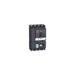 Schneider Electric Compact circuit breaker VigiComPact NSX250B, 25 kA at 415 VAC, TM-D trip unit 250 A, add-on Vigi MH module, 4P 4d - LV431960