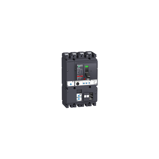 Schneider Electric SCHNEIDER circuit breaker VigiComPact NSX250B, 25 kA at 415 VAC, MicroLogic 2.2 trip unit 250 A, add-on Vigi MH module, 4P 4d - LV431985