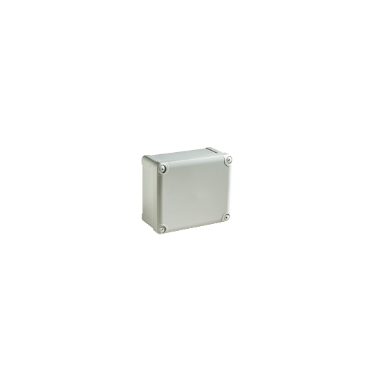 Schneider Electric Thalassa ABS box IP66 IK07 RAL7035 Int.H65W65D45 Ext.H74W74D56 Opaque cover H10 - NSYTBS775