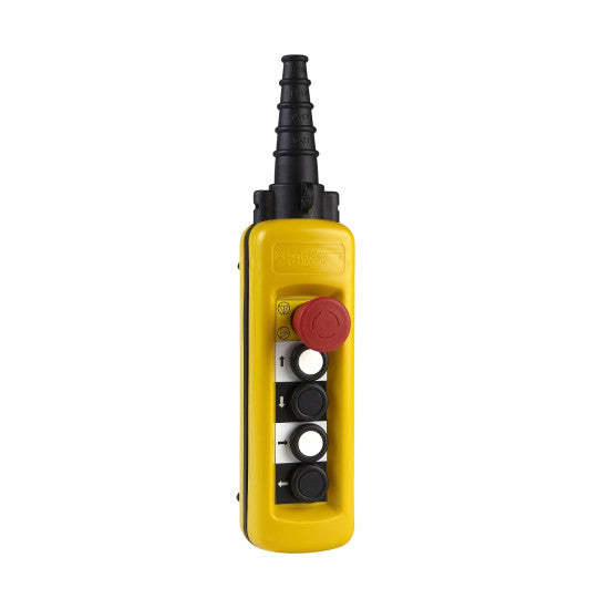 Pendant control station XAC-A - 4 pushbuttons 1 Emergency stop ...