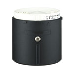Schneider Electric SCHNEIDER Base unit for modular tower lights, plastic, black, Ø70, bottom or side cable entry - XVBC07