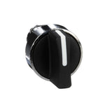 Schneider Electric SCHNEIDER black selector switch head Ø22 3-position spring return - ZB4BD5