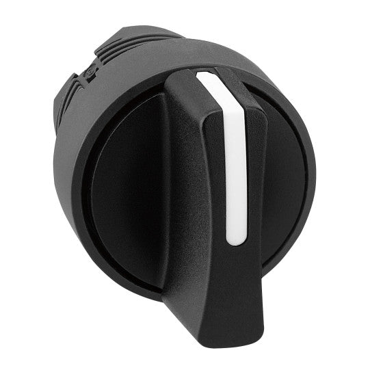 Schneider Electric SCHNEIDER black selector switch head Ø22 3-position spring return - ZB5AD8