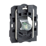 Schneider Electric SCHNEIDER blue light block with body/fixing collar integral LED 24V - ZB5AVB6