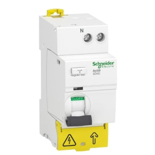 Schneider Electric Acti9 Acti9 iIG40 interrupteur diff tête de groupe 1P+N 40A 30mA type A SI - A9R83640