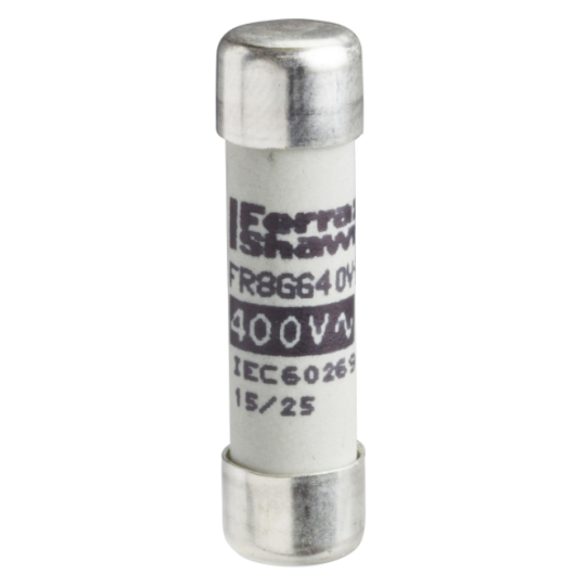 Schneider Electric SCHNEIDER Cartouche fusible NFC 10x38mm cylindrique - gG 8A - sans voyant - Lot de 10 x DF2CN08