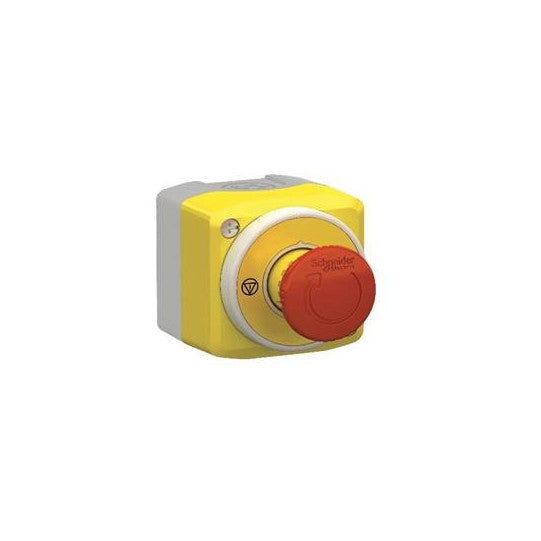 ill. ring with e. stop d40 ttr control box 24V 2 colors white/red fixed ...